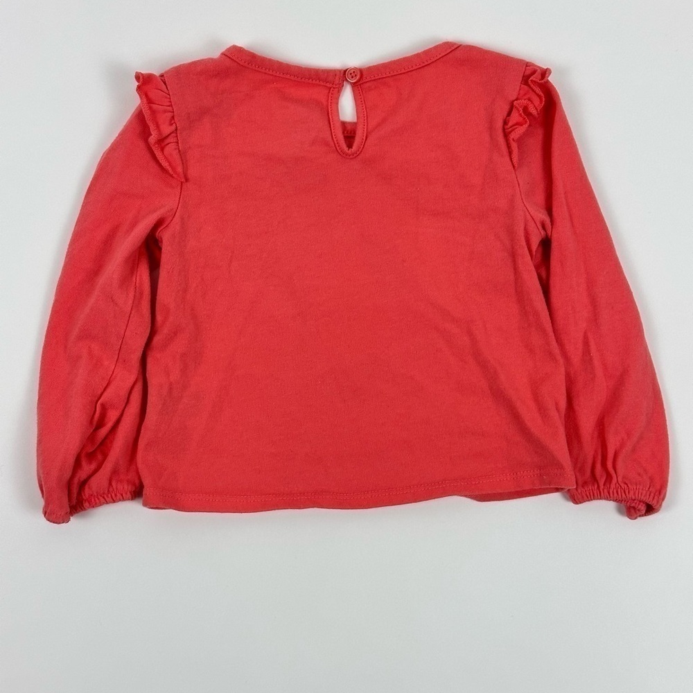 Toddler Ruffle Long Sleeve Top & Rumba Ruffle Legging Matching Set - Picture 6 of 9